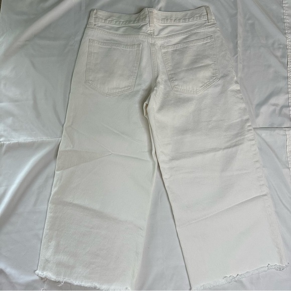 Madewell Low-Rise Wideleg Crop with Raw Hem Size 26 - Picture 11 of 12